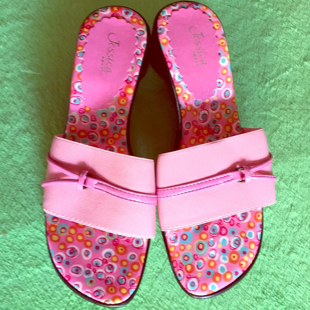 Jessica sport slip on wedges